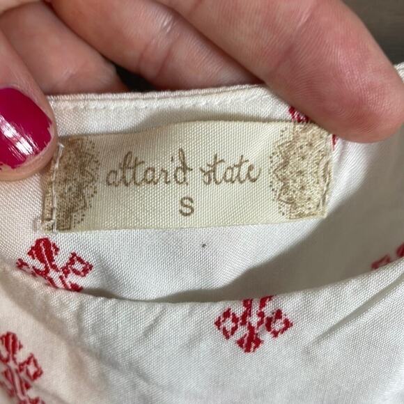 Altar’d State tiered ruffle mini dress - Picture 4 of 5